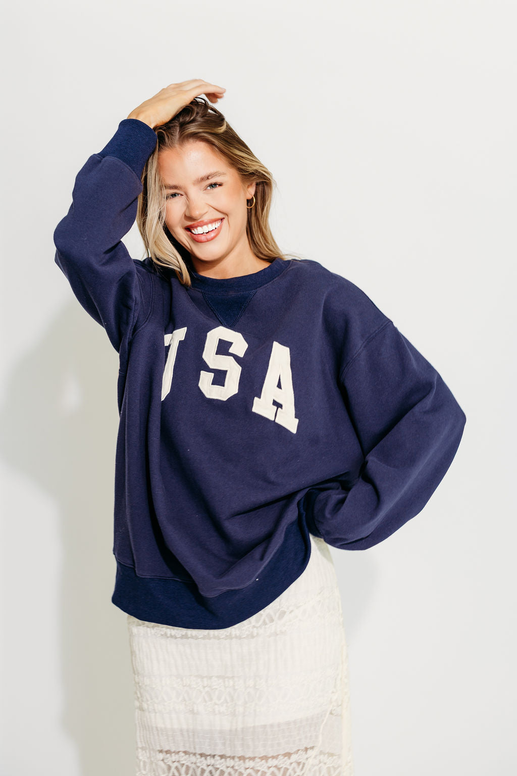 100% Cotton Terry Pullover Hoodie for Men & Women - Soft Breathable Navy Blue Sweatshirt - Perfect for Gym, Lounge & Casual Wear
