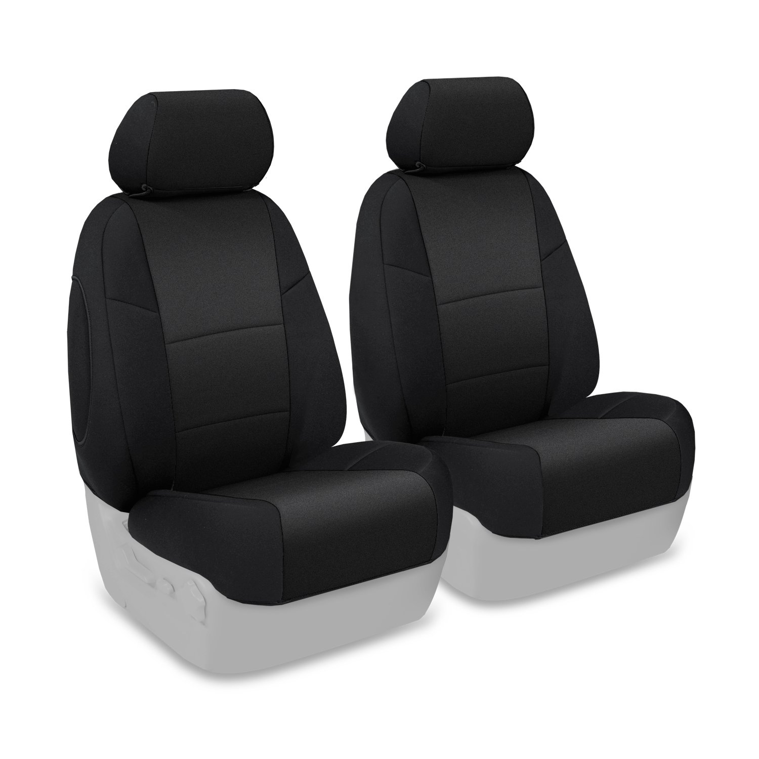 Coverking Custom Fit Neoprene Seat Covers for Kia Optima - Black Car Seat Protectors | Perfect for Daily Commuting, Road Trips & Pet Protection