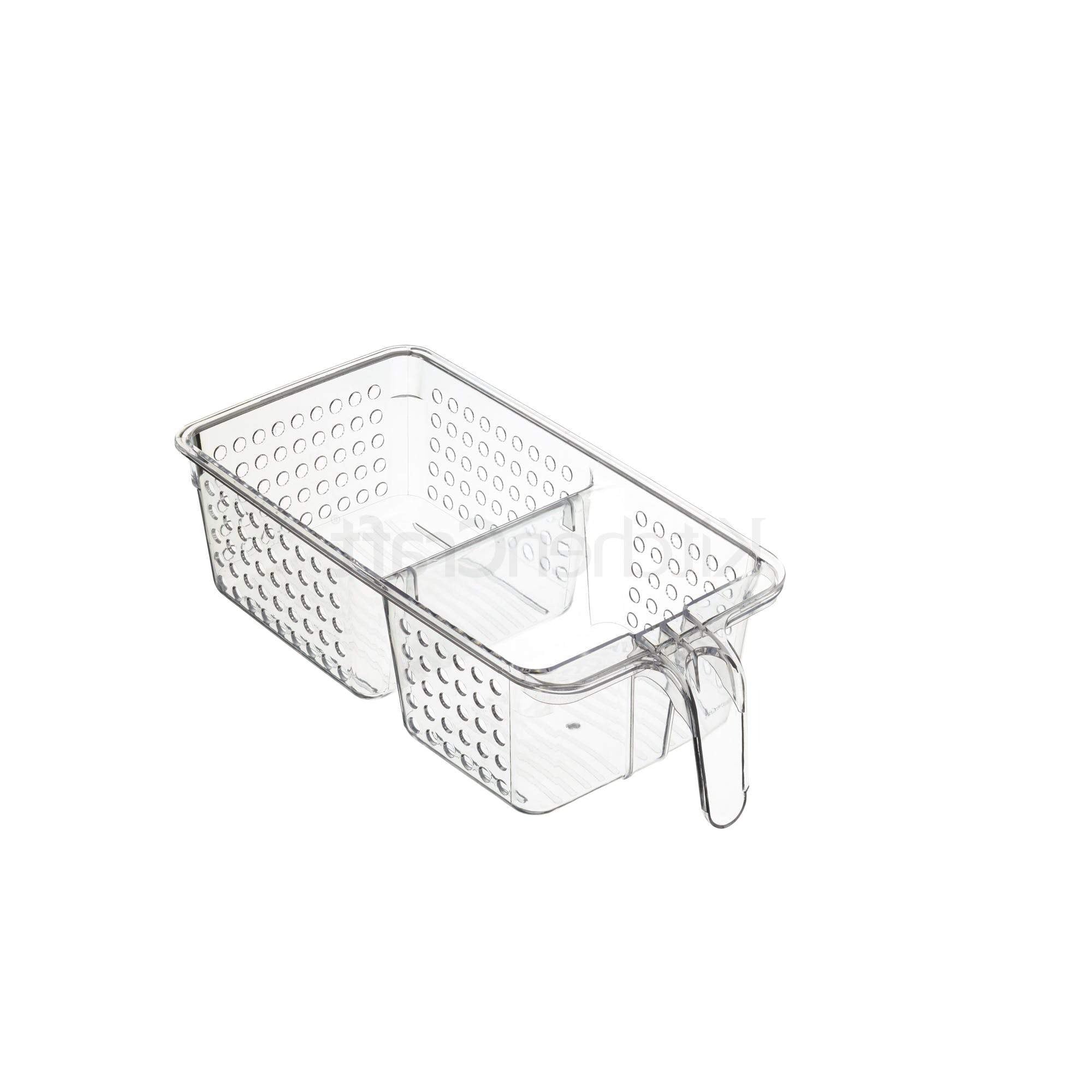 Medium Fridge Storage Container - Airtight Food Organizer for Refrigerator - Perfect for Meal Prep, Leftovers & Snacks