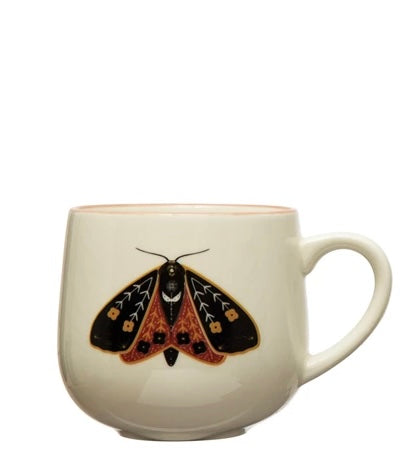 Premium Insect Stoneware Mug Set - Durable Ceramic Coffee Cups for Home, Office & Outdoor Use - Perfect for Tea, Coffee & Hot Beverages
