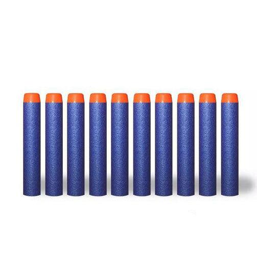 Soft Foam Full-Length Dart Refill Bullets 72x13mm - Safe for Kids, Compatible with Nerf Guns - Perfect for Indoor/Outdoor Play, Target Practice, and Family Fun