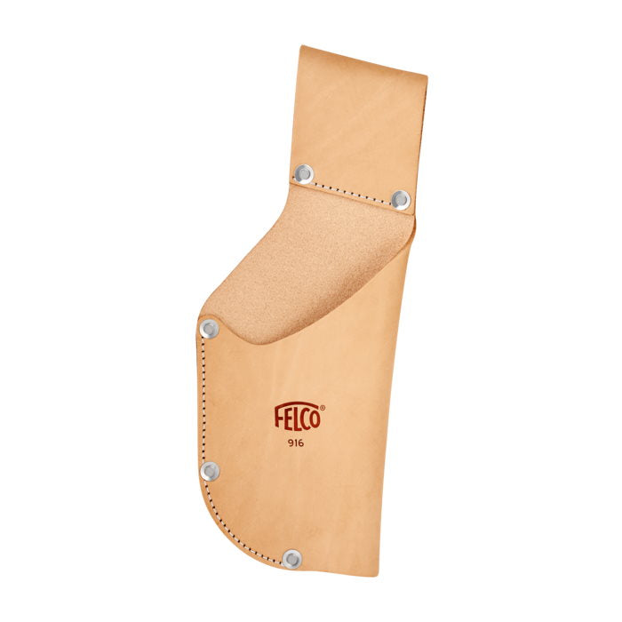 Felco F916 Leather Holster with Belt Loop & Clip - Durable Belt Sheath for Pruners, Scissors & Garden Tools (Outdoor Work, Landscaping, Gardening)