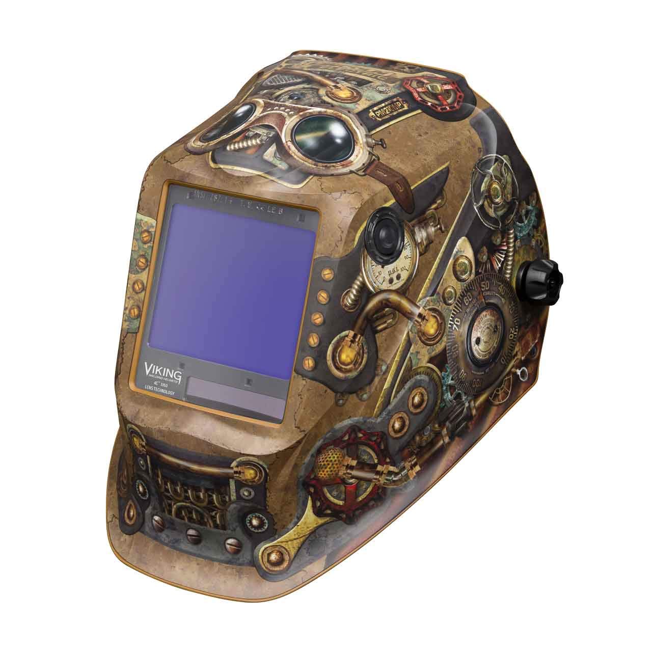 Lincoln Electric Viking 3350 Auto-Darkening Welding Helmet - Professional Safety Gear for MIG, TIG & Arc Welding | Perfect for DIY Projects, Metal Fabrication & Industrial Use