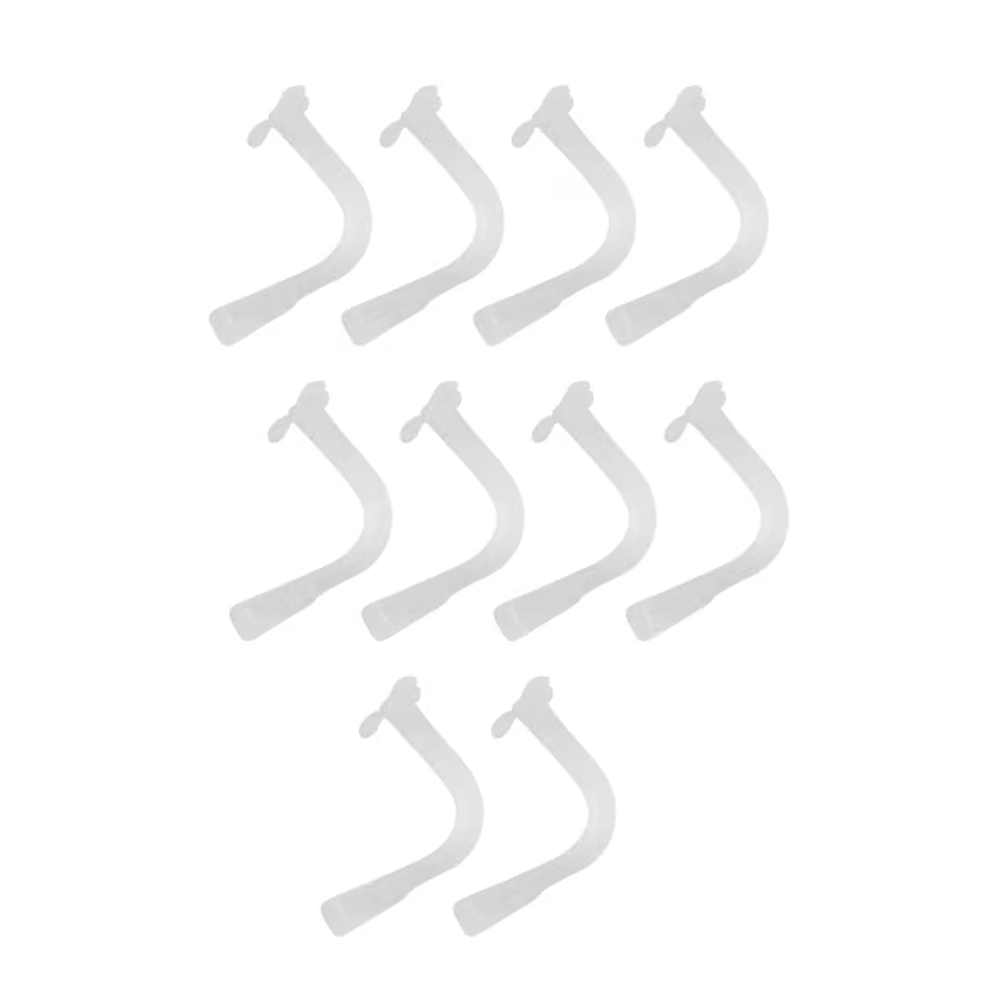 Motorola RLN5037A Ear Tubes for CommPort Headsets - 10 Pack Replacement Ear Tips - Noise Isolation for Clear Calls - Perfect for Office, Call Center & Customer Service Professionals