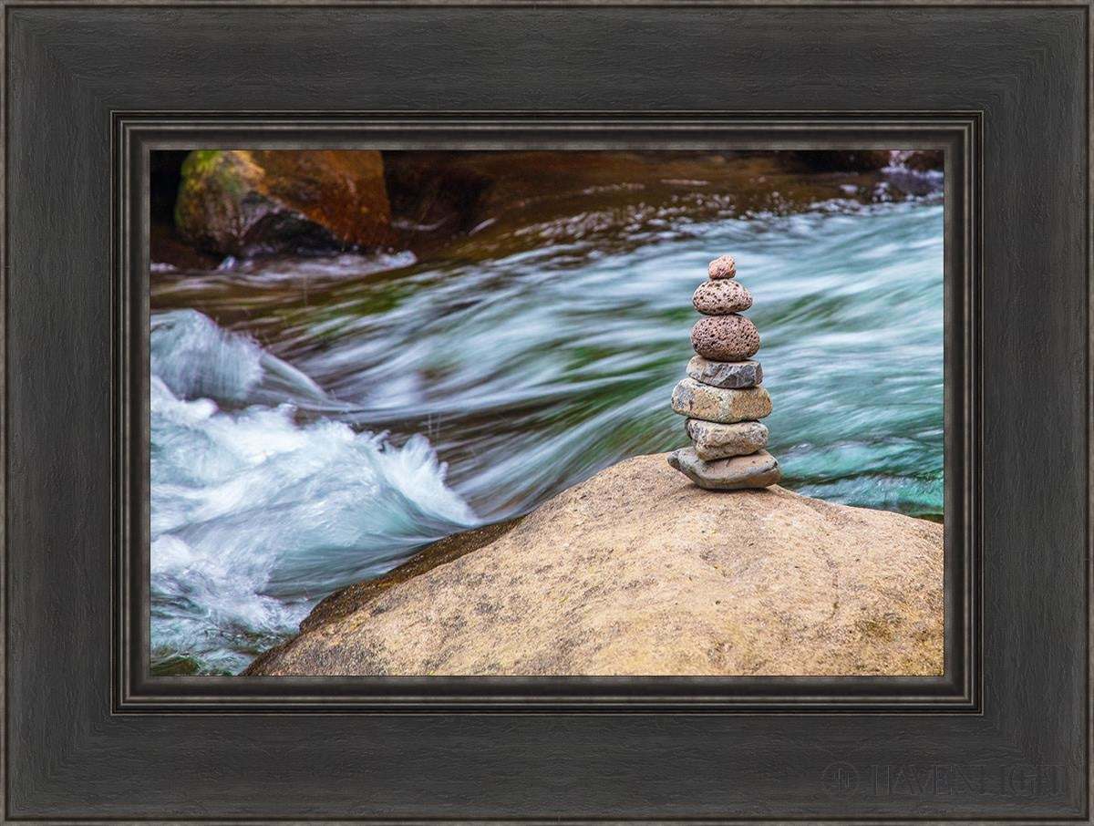 Cairn Meditation Stones - Natural Balancing Stones for Mindfulness, Stress Relief & Yoga - Perfect for Home, Office & Outdoor Meditation Practice