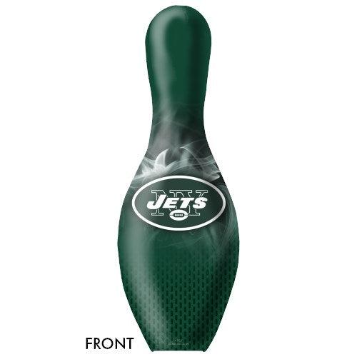 New York Jets NFL Bowling Pin - Officially Licensed Collectible for Sports Fans - Perfect for Game Day Decor, Man Cave, and Tailgating Parties