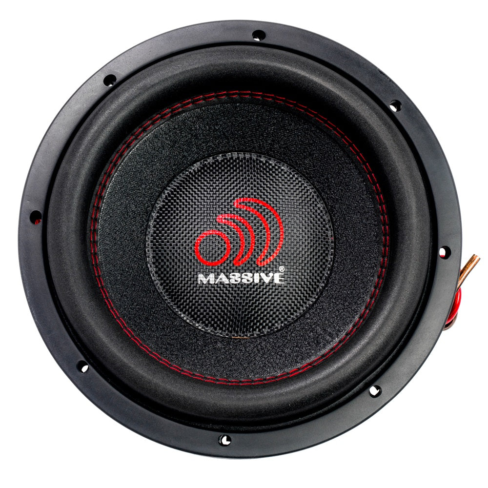 SUMMOXL104 10-Inch 1500 Watts RMS Dual 4 Ohm Car Subwoofer - Powerful Bass for Car Audio Systems & Home Theater