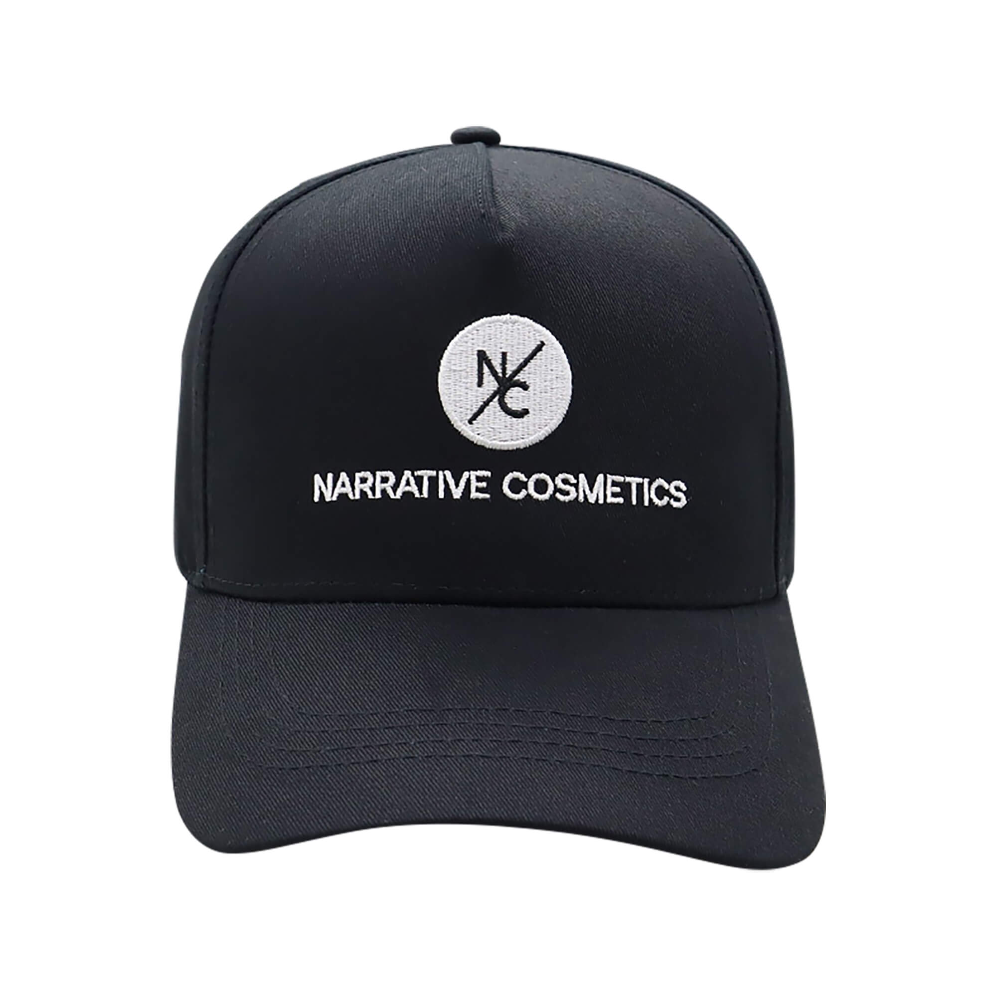 Narrative Cosmetics Hat for Women - Black Sun Hat with Wide Brim - Perfect for Beach, Outdoor, and Summer Fashion