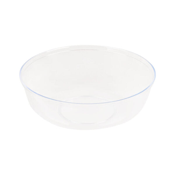 16 oz. Clear Round Premium Plastic Soup Bowls - Set of 10 | BPA-Free, Durable & Microwave Safe | Perfect for Restaurants, Catering & Home Use