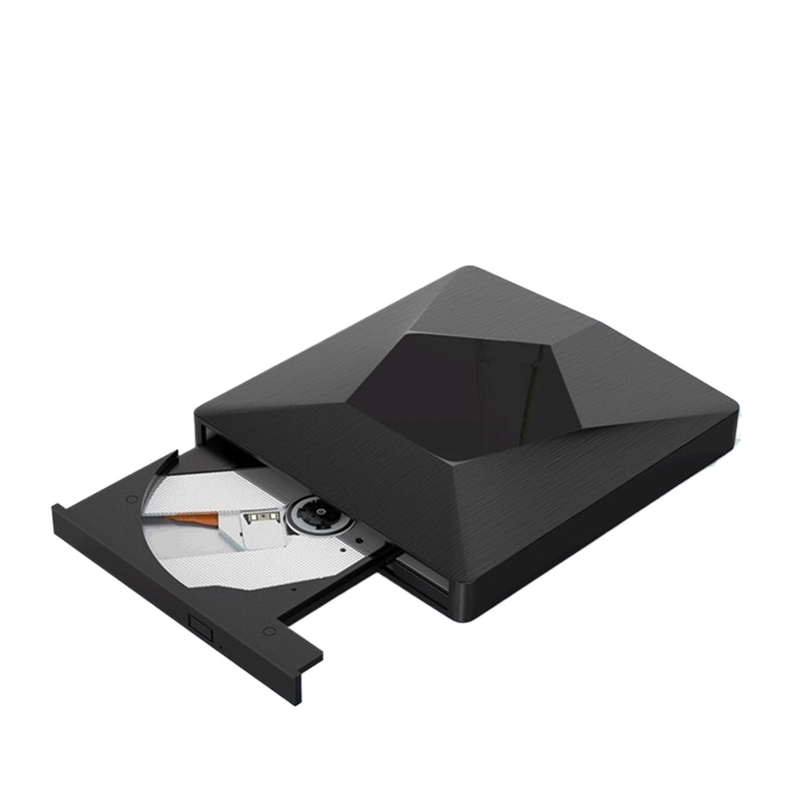 External DVD Drive USB 3.0 - Portable CD/DVD Burner for Laptop, Desktop, Mac & PC | Fast Data Transfer | Plug & Play | Compatible with Windows/Mac | Perfect for Movies, Software Installation & Data Backup