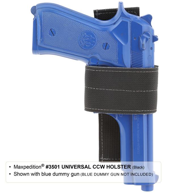Universal CCW Holster (Black) - Comfortable & Concealed Carry for Pistols - Perfect for Everyday Use, Outdoor Activities & Self-Defense