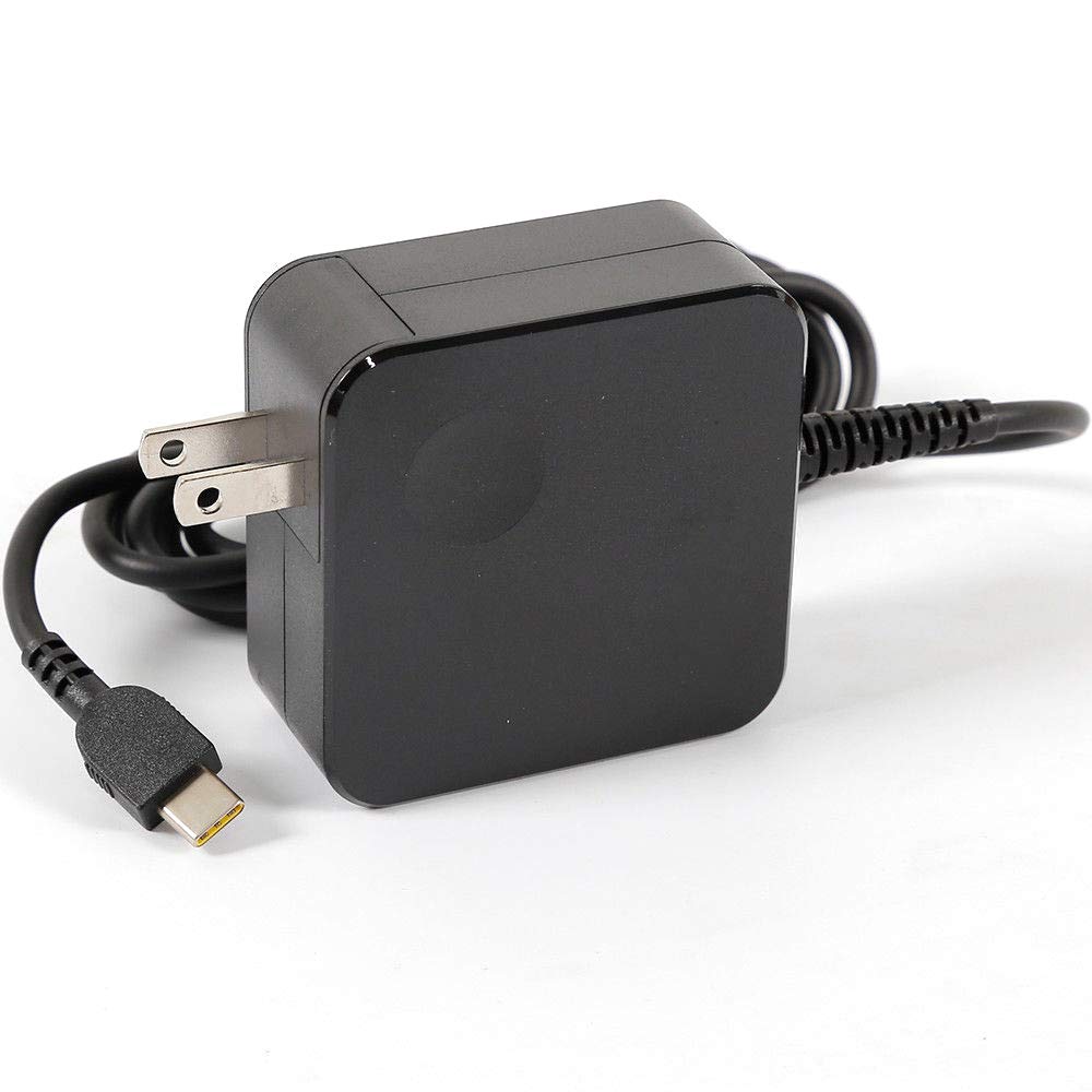 45W 20V 2.25A USB Type C Fast Charger Power Adapter - Compatible with Lenovo Yoga & ThinkPad Laptops - Perfect for Home, Office & Travel Charging Needs