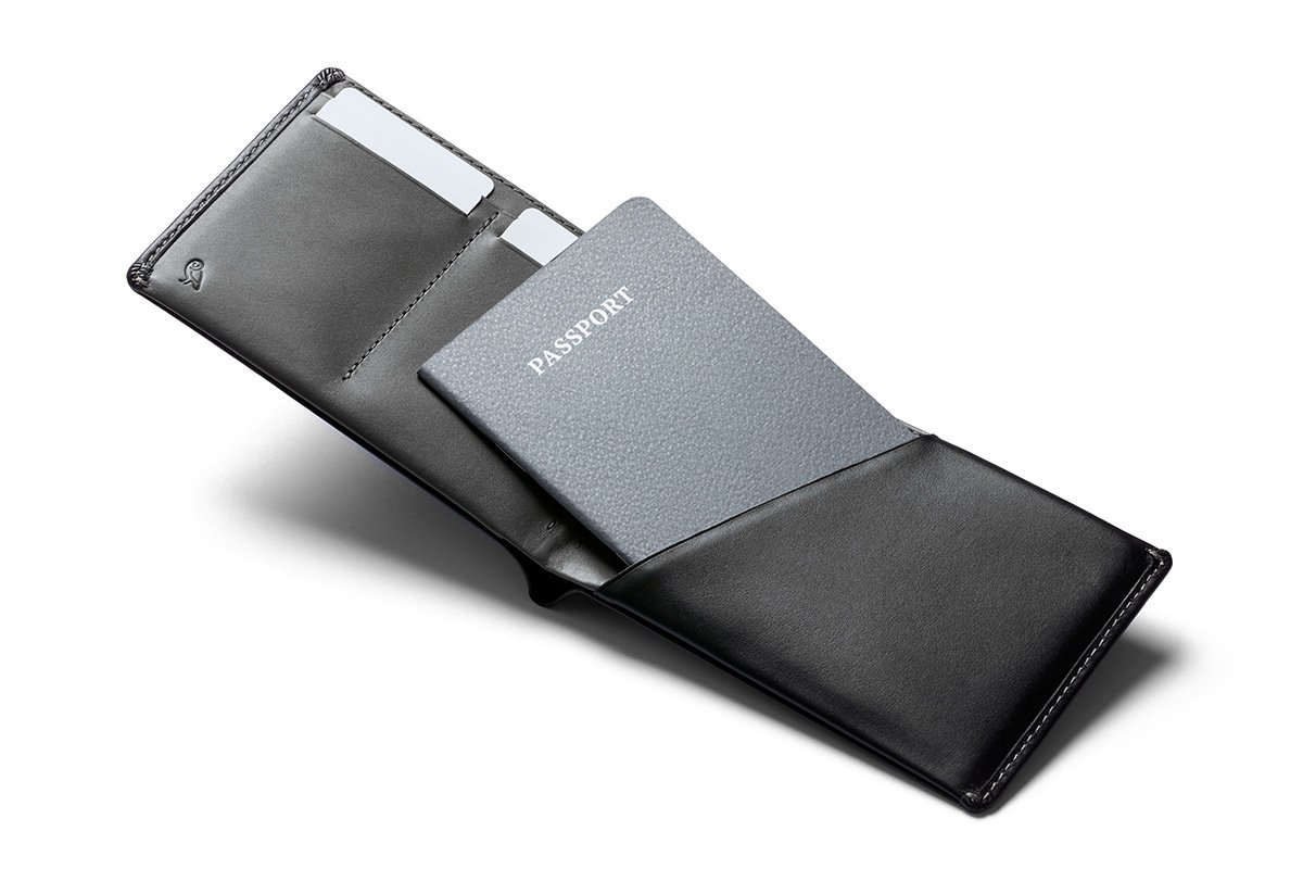 Bellroy Premium Travel Wallet - RFID Blocking Passport Holder for Secure Travel with Tickets, Cash, Cards & Pen | Perfect for International Flights & Business Trips