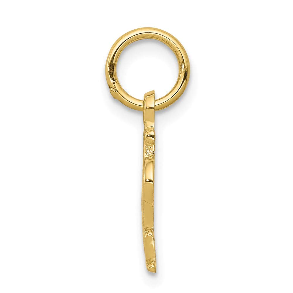 10K Yellow Gold Basketball Charm Pendant Necklace for Men & Women - Perfect for Sports Fans, Gifts & Everyday Wear