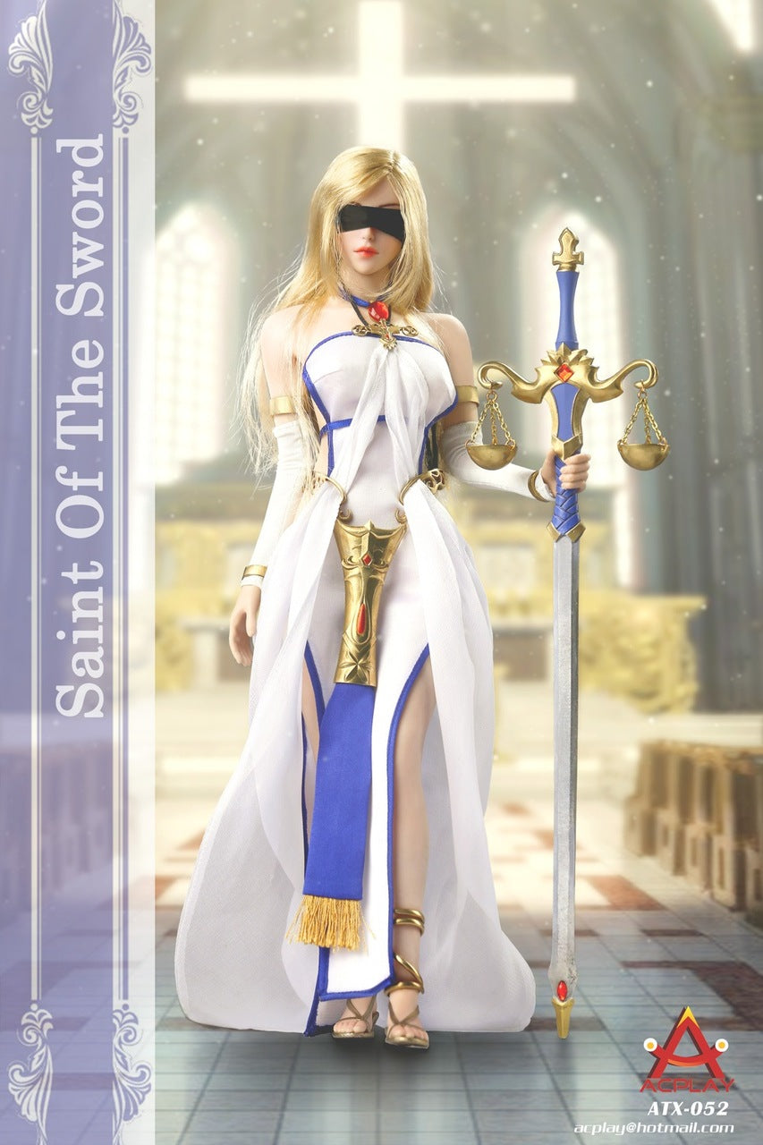 ACPLAY 1/6 Scale ATX 052 Gnome Killer Saint Of The Sword (Sword Maiden) Collectible Action Figure - Perfect for Anime Fans, Model Display & Gift Giving