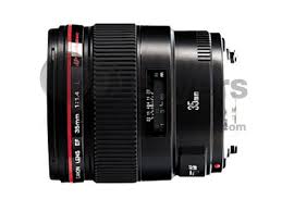 Canon EF 35mm f/1.4L USM Wide Angle Lens for DSLR Cameras - Professional Prime Lens with Ultrasonic Motor - Perfect for Portrait, Wedding & Low Light Photography