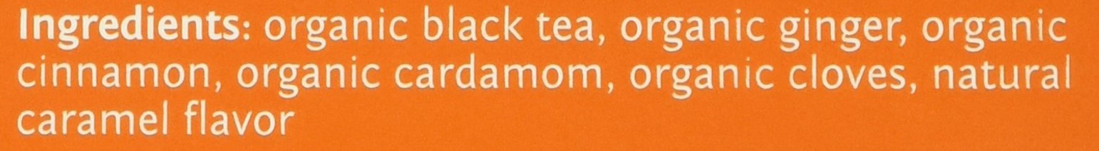 Bigelow Organic Chai Black Tea Bags - 20 Count, Caffeinated, Hot or Iced Tea, Perfect with Honey or Sugar - Ideal for Morning Boost, Afternoon Relaxation, or Evening Comfort