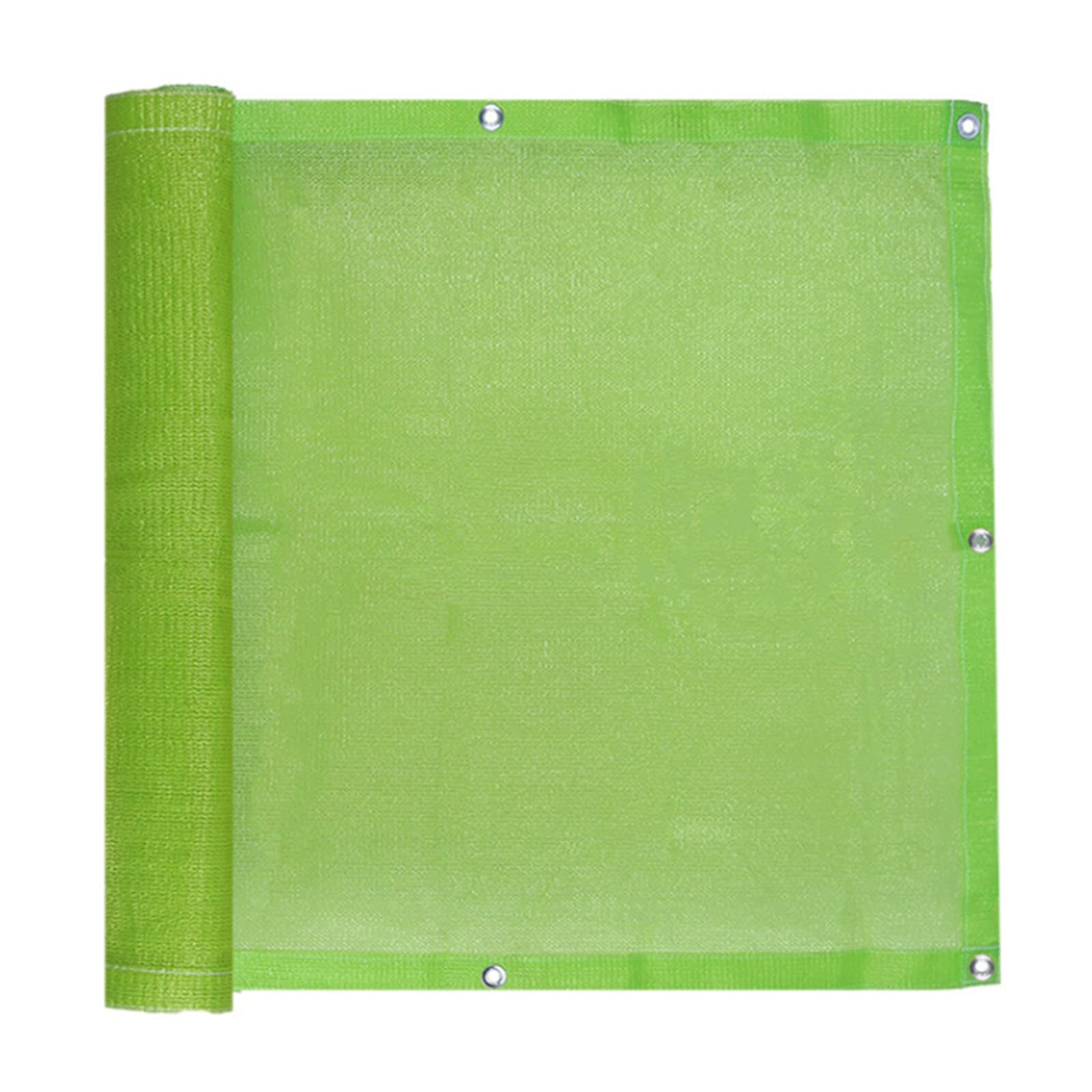 Premium HDPE Sun Shade Net - UV Resistant & Tear Proof Garden Canopy with Ropes (2x4m, Green) - Ideal for Greenhouse, Plant Protection, Patio Cover & Lawn Shading