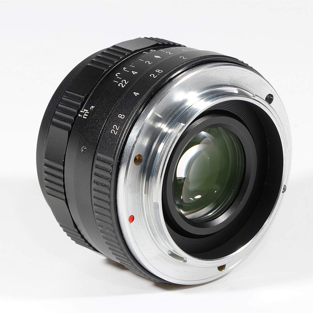 35mm F/1.6 Large Aperture HD Manual Prime Lens for Sony E Mount Cameras - Compatible with A6400, A7III, A7RIII, Alpha a9, 7R & 7 Series - Perfect for Portrait, Street & Low Light Photography