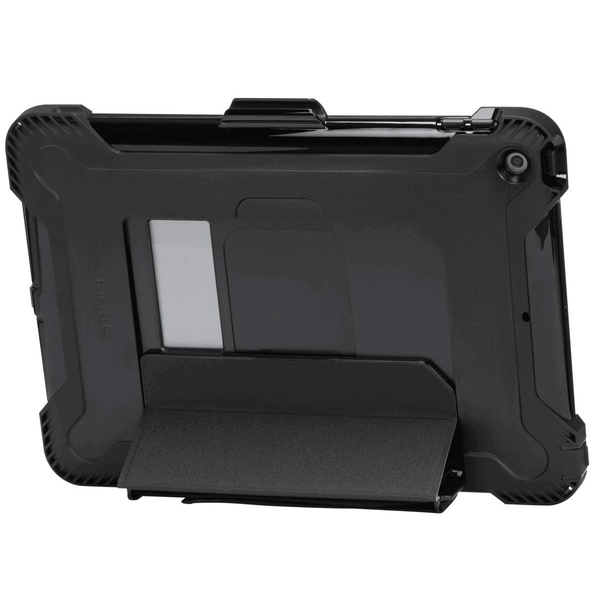 Targus THD498GLZ Rugged Protective Case for Apple iPad 7th/8th/9th Generation - Shockproof Cover with Kickstand, Black (10.2 Inch) - Perfect for Work, Travel & School Use