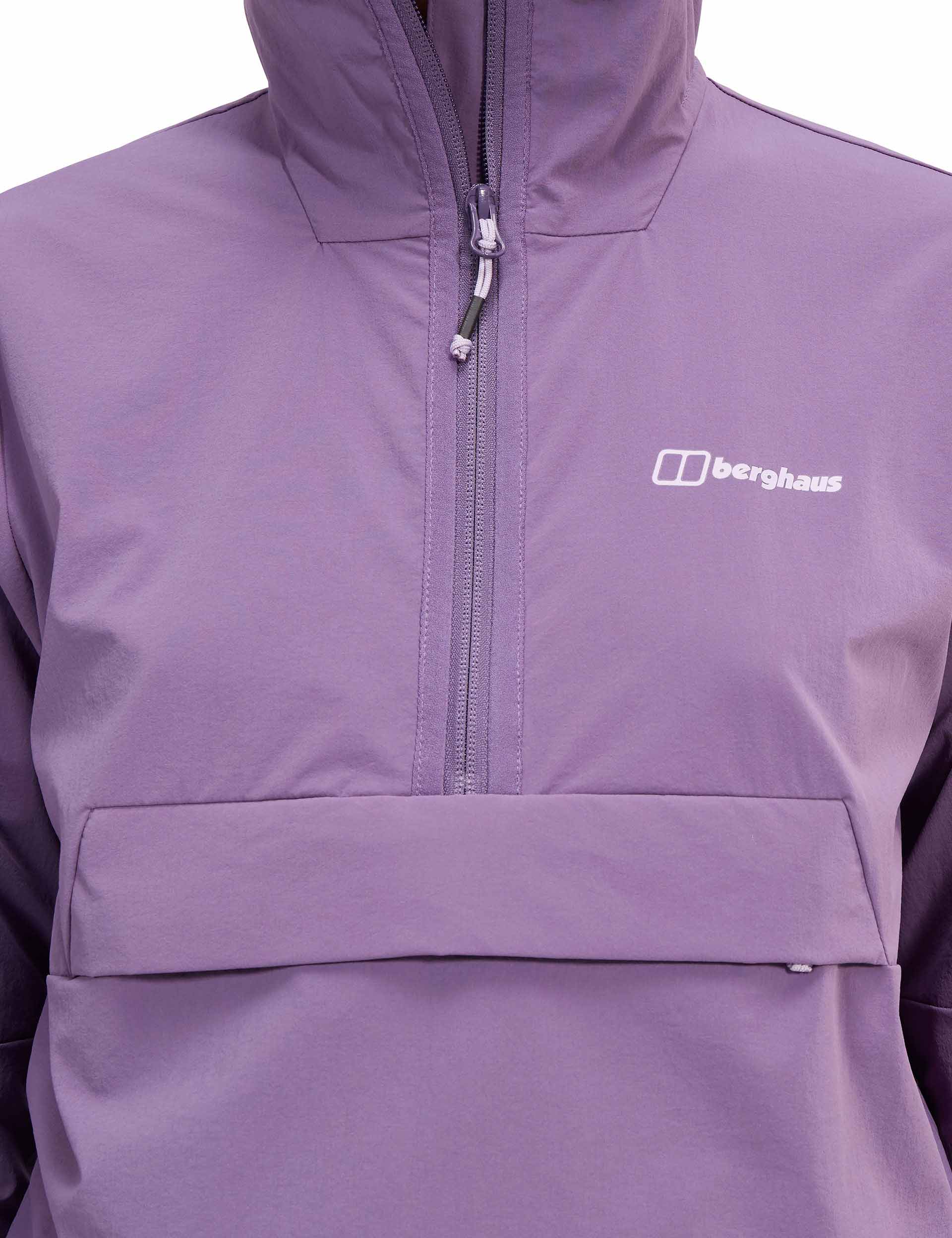 Wandermoor Windproof Smock Jacket - Lightweight Water-Resistant Outdoor Windbreaker for Hiking, Camping & Travel - Aura Collection