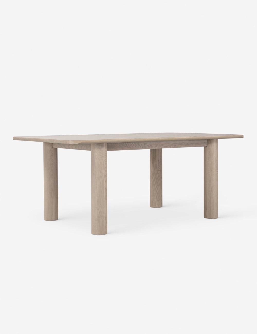 Sun at Six Arc Dining Table - Modern Solid Wood Dining Table for Kitchen & Dining Room - Perfect for Family Gatherings & Dinner Parties