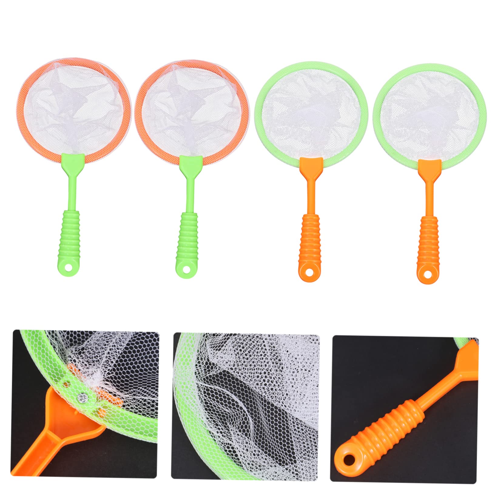 HEMOTON 40-Piece Kids Fishing Net Set - Durable Plastic Outdoor Play Toys for Children, Beach & Pool Water Games, Backyard Activities, Garden Bug Catching