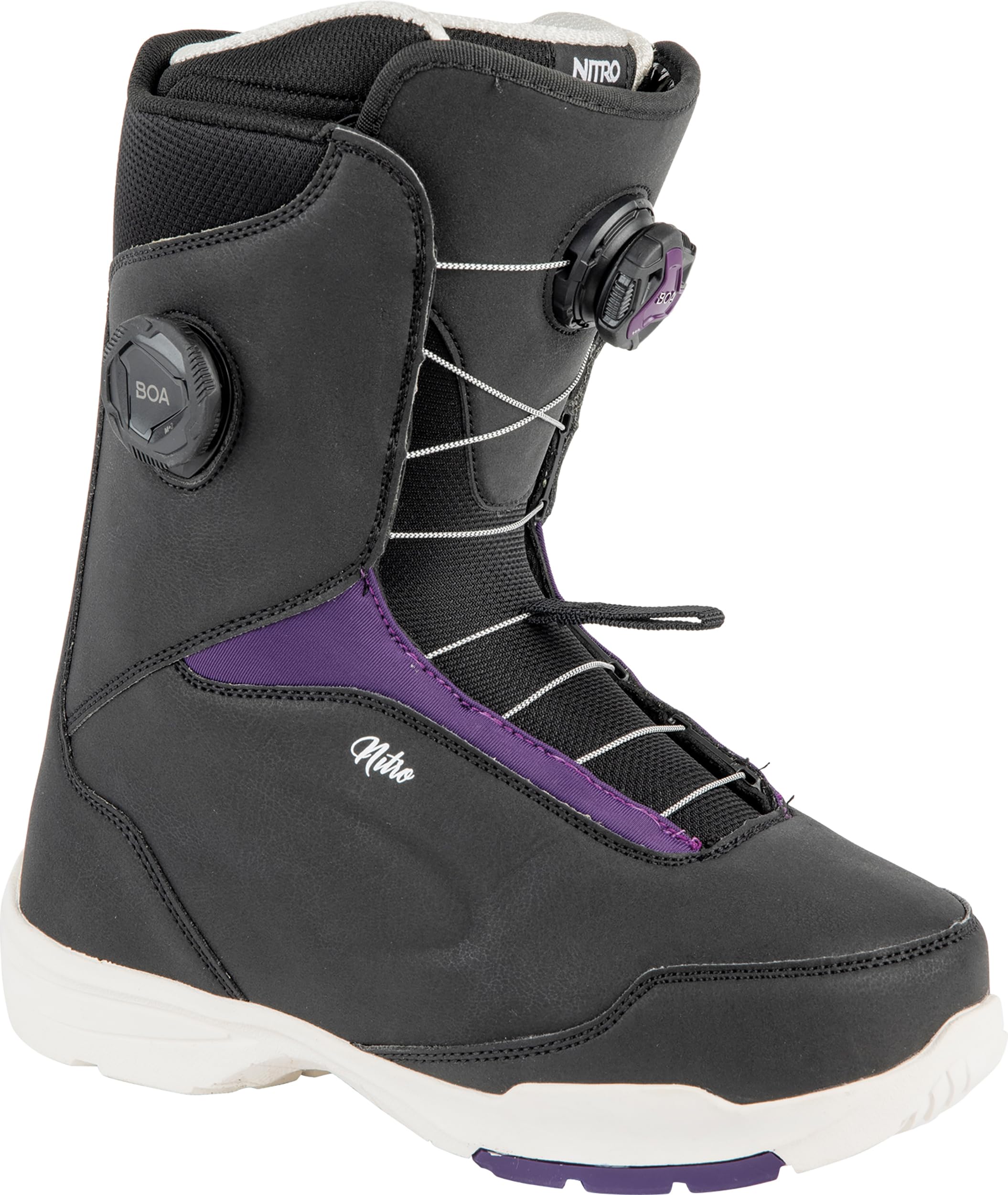 NITRO 2025 Scala Boa Women's Snowboard Boots - Lightweight & Comfortable for All-Mountain Riding | Perfect for Freestyle & Powder Snowboarding