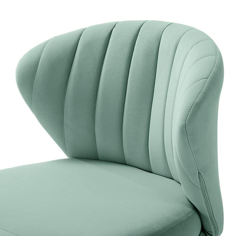 Luxury Aruna Velvet Upholstered Accent Chair - Soft Velvet Fabric, Comfortable Seating for Living Room, Bedroom, or Office - Elegant Home Decor & Stylish Furniture