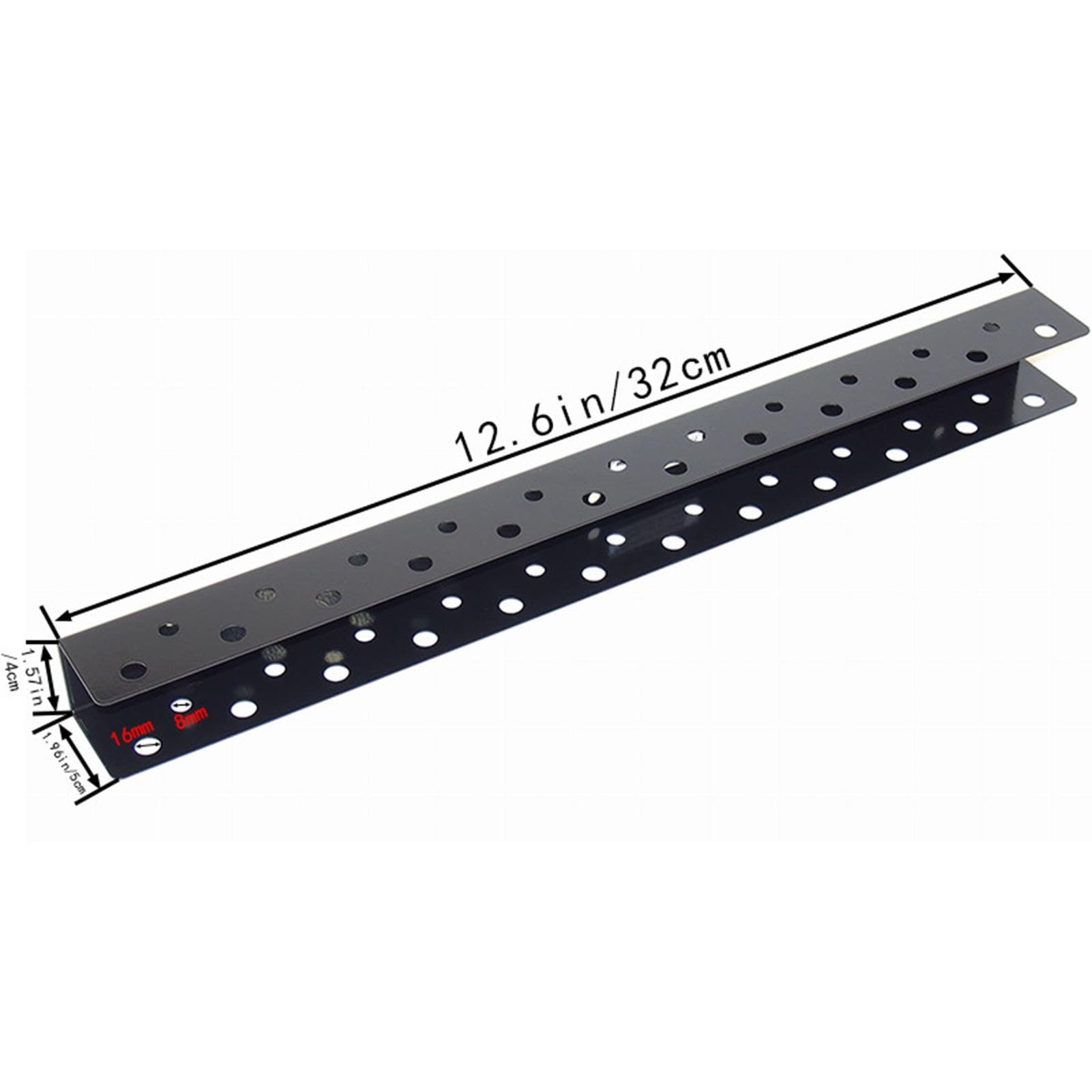 Wall Mount Screw Organizer & Tool Storage Shelf - Heavy Duty Metal Broom Holder, Garden Tool Organizer for Workshop, Shed, Garage - Perfect for Screwdrivers, Pliers, Gardening Tools & DIY Projects