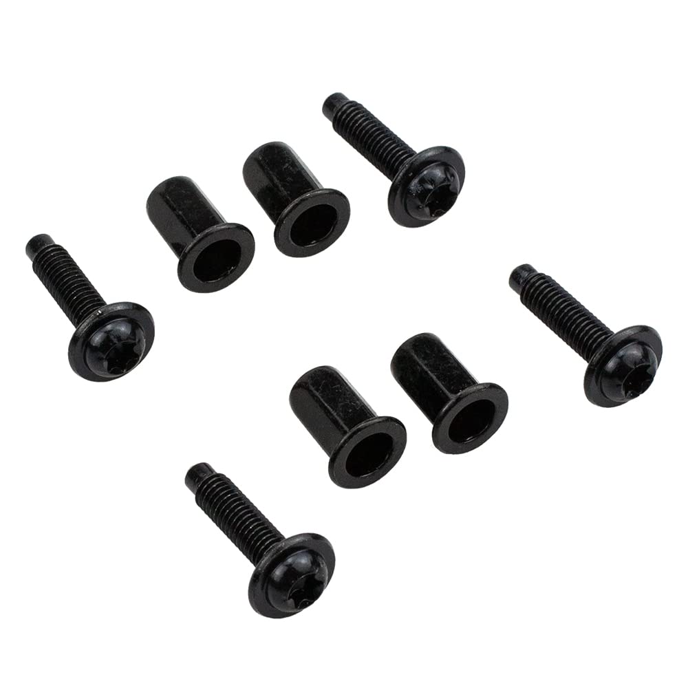 RLB-HILON Tailgate Molding Cap Kit - 4PCS Screws & Nuts for Chevy GMC Silverado Sierra 2007-2013 - Easy Truck Bed Accessory Installation