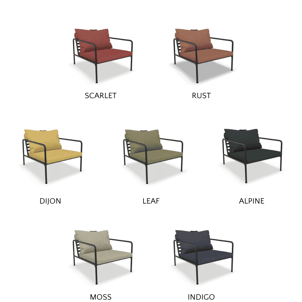 AVON Outdoor Lounge Chair - Comfortable Patio Furniture for Poolside, Garden, and Backyard Relaxation