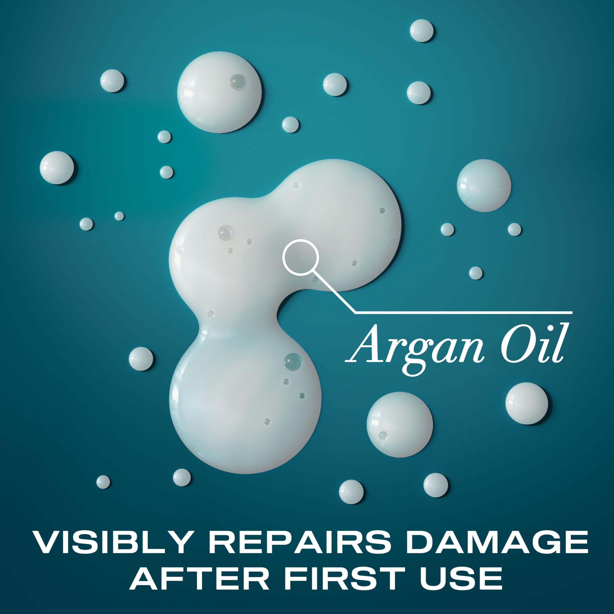 OGX Renewing + Argan Oil of Morocco Shampoo for Damaged Hair - Sulfate-Free, Paraben-Free Hair Repair Shampoo with Argan Oil to Strengthen Dry, Brittle Hair (25.4 fl oz) - Perfect for Daily Hair Care & Salon-Quality Results at Home