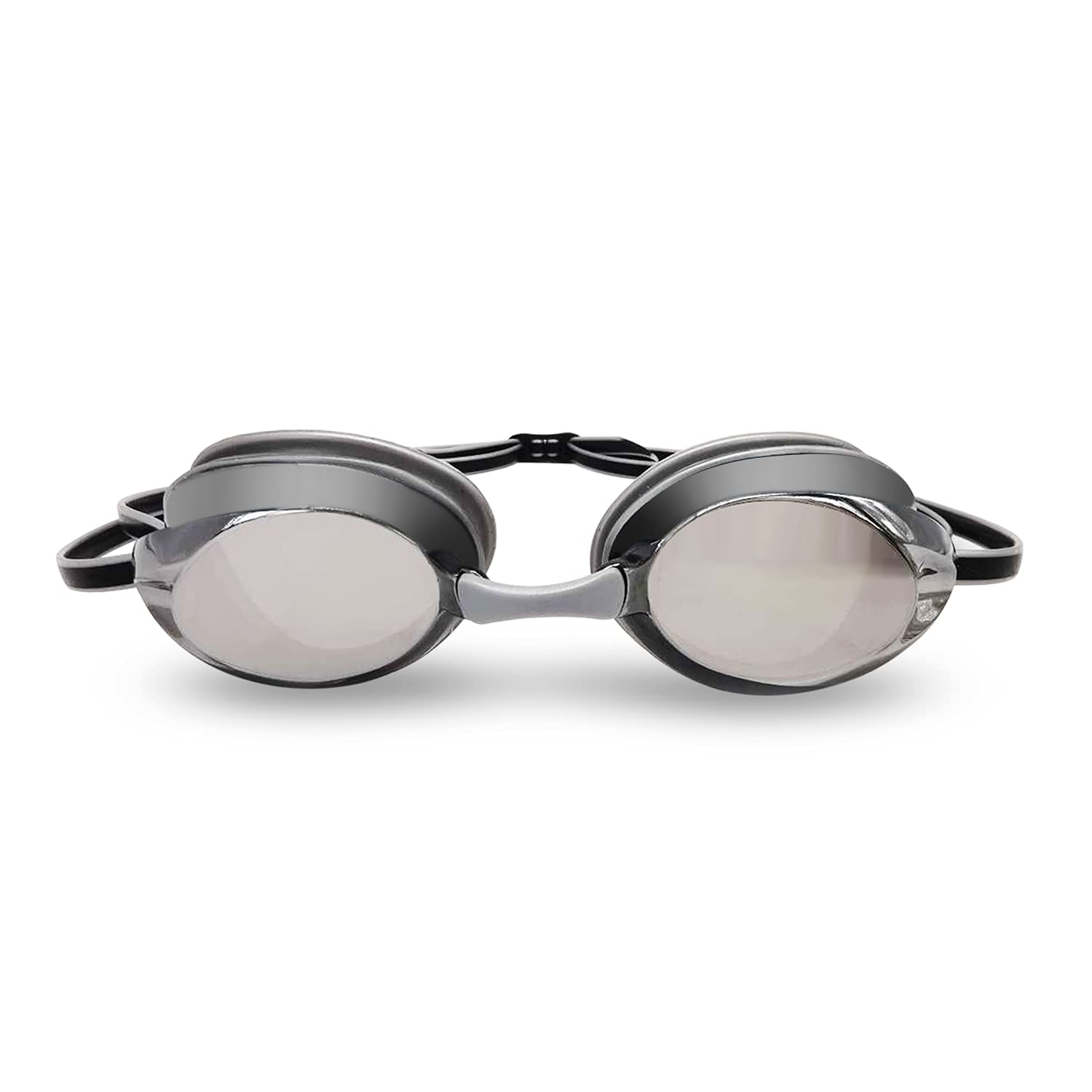 Amazon Basics Unisex Adult Swimming Goggles - Anti-Fog UV Protection Swim Goggles for Men & Women - Perfect for Pool, Beach, and Competitive Swimming