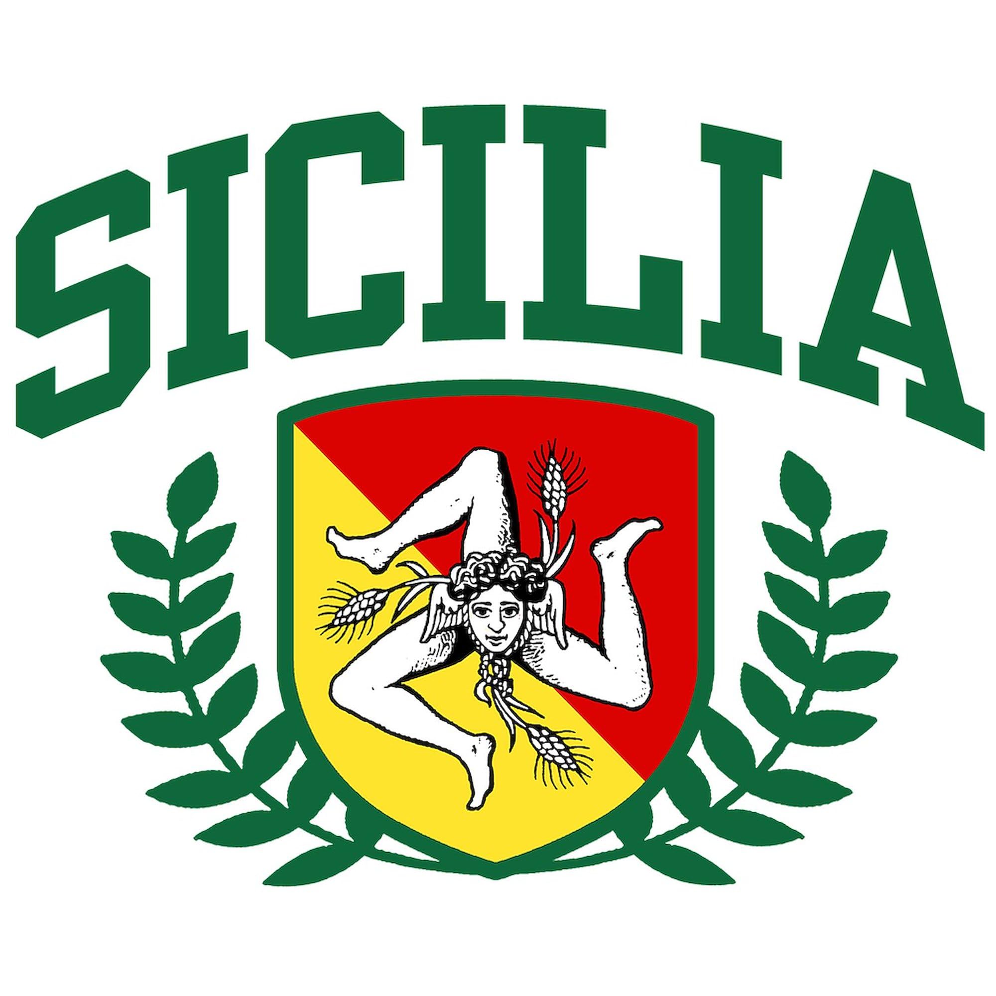 Classic Crew Neck Light Sweatshirt - Sicilia Design | Comfortable Casual Pullover for Men & Women | Perfect for Coffee Shops, Travel & Everyday Wear