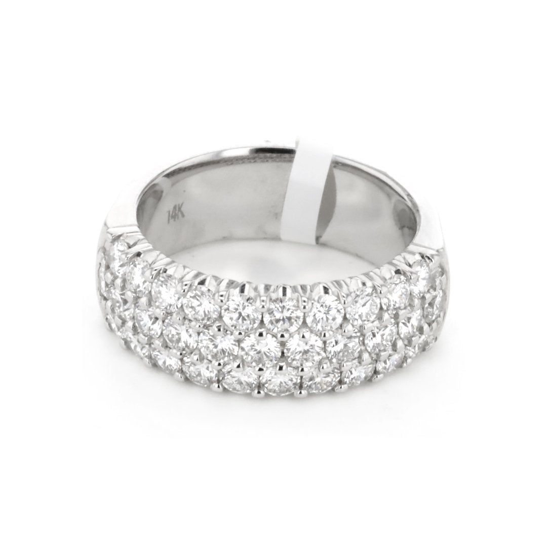 1.75 Carat Total Weight (CTW) Diamond Band Ring for Women - Elegant Wedding, Engagement, or Anniversary Jewelry Gift