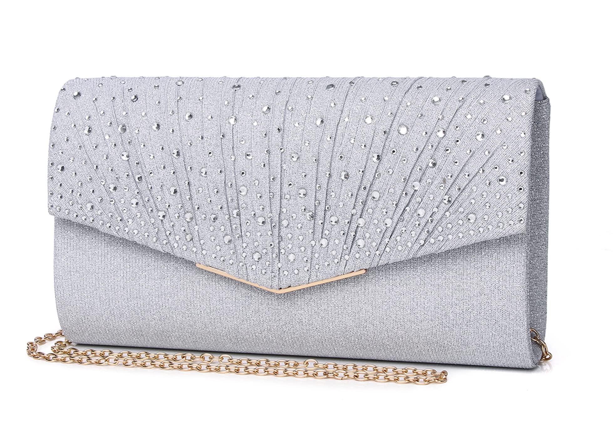 Sparkling Rhinestone Clutch Purse for Women - Elegant Evening Bag for Wedding, Prom, Party | Perfect Christmas Gift & Special Occasion Accessory | Great for Date Nights, Galas & Formal Events
