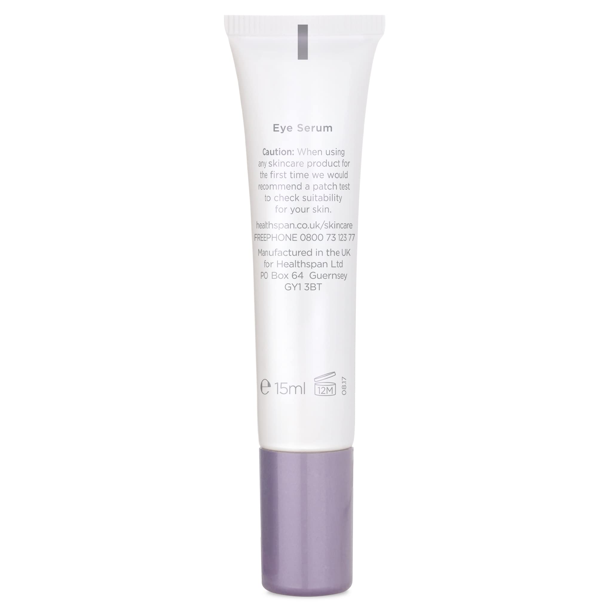 Healthspan Replenish Eye Serum (15ml) - Phytoestrogen Formula for Dark Circles & Puffiness | Anti-Aging Treatment with Shea Butter, Vitamin E & Pro-Vitamin B5 | Reduces Fine Lines & Wrinkles | Menopause Skincare Solution | Perfect for Night Routine & Daily Under-Eye Care