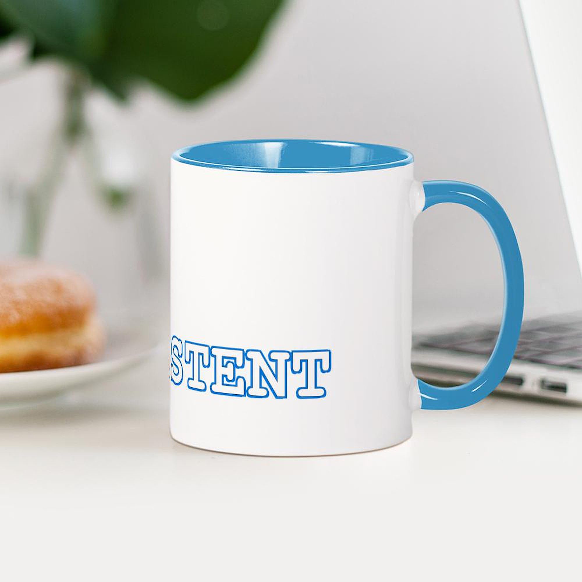 Be Persistent Parrotlet Ceramic Coffee Mug 11 oz (325 ml) - Funny & Inspirational Gift for Office, Home, or Travel - Perfect for Tea, Coffee & Hot Beverages