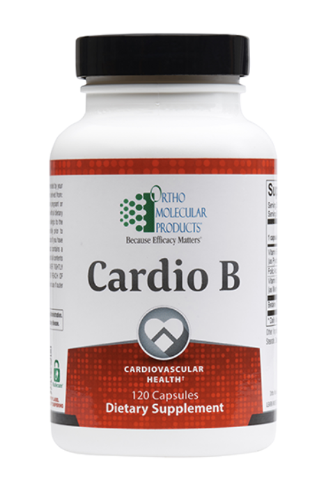 Cardio B 60 Capsules - Heart Health Supplement for Cardiovascular Support | Supports Energy & Circulation for Active Lifestyles