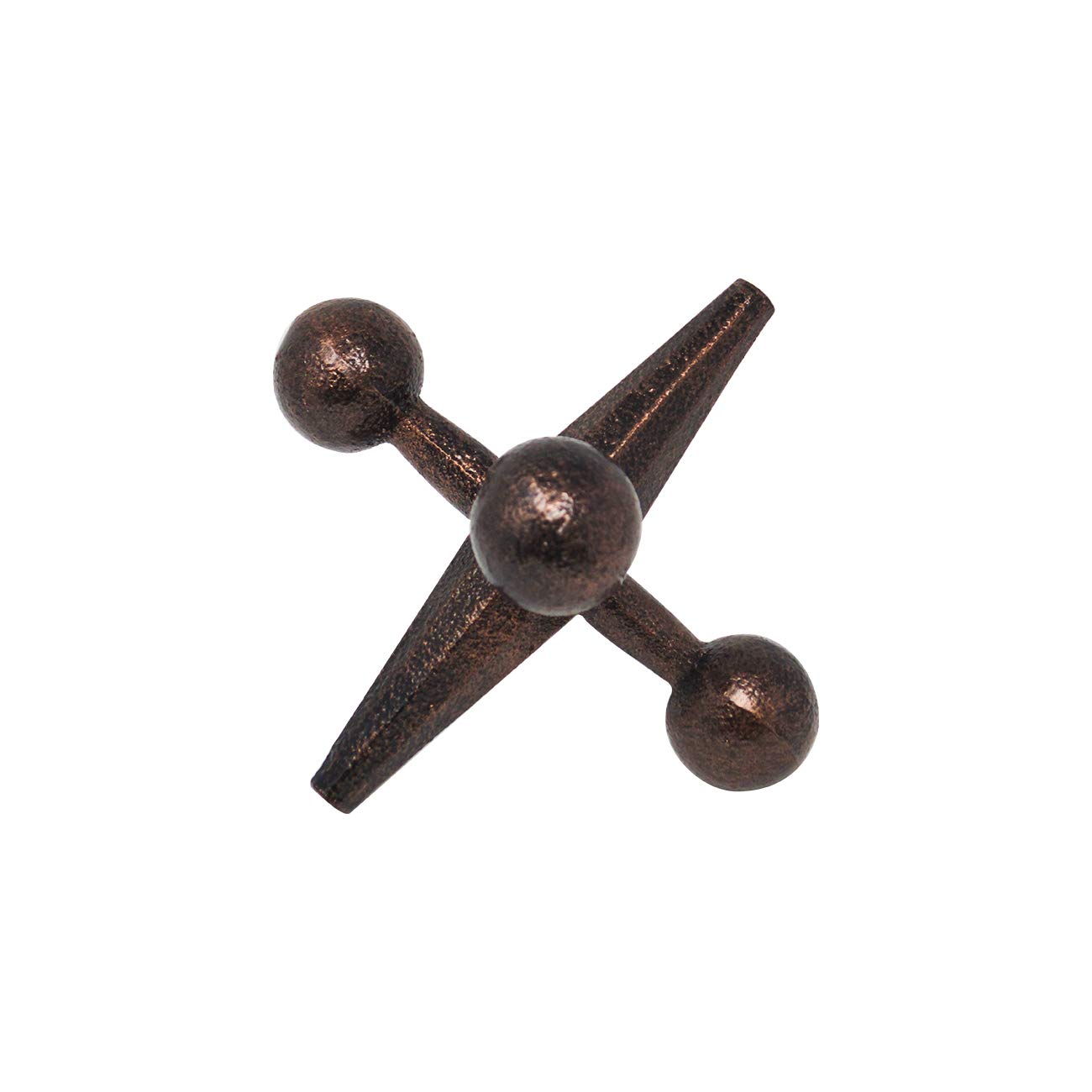 Trademark Innovations Iron Jack Creative Home Décor Sculpture - Modern Rustic Wall Art for Living Room, Bedroom & Office Decor