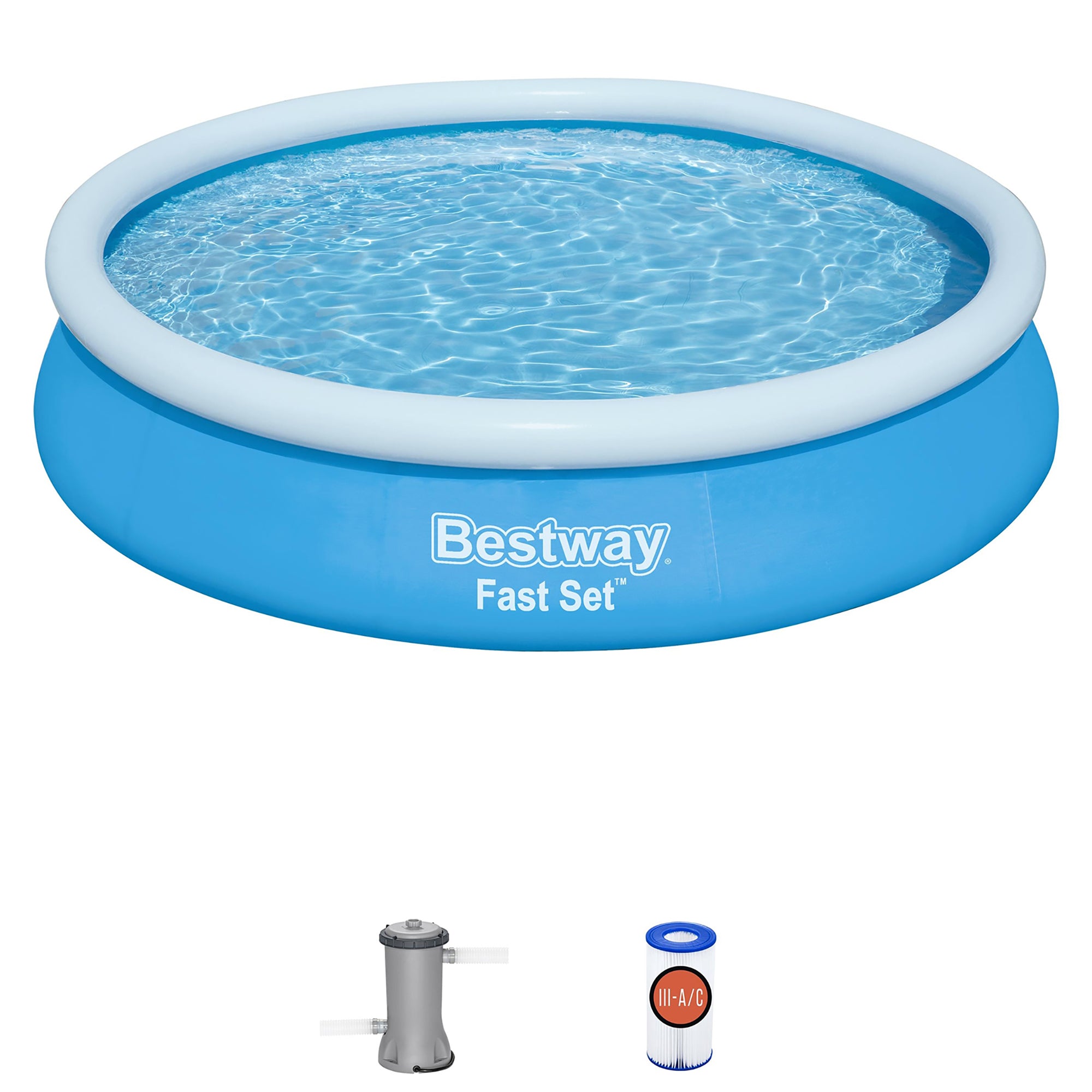 Bestway Fast Set Inflatable Pool 12' x 30