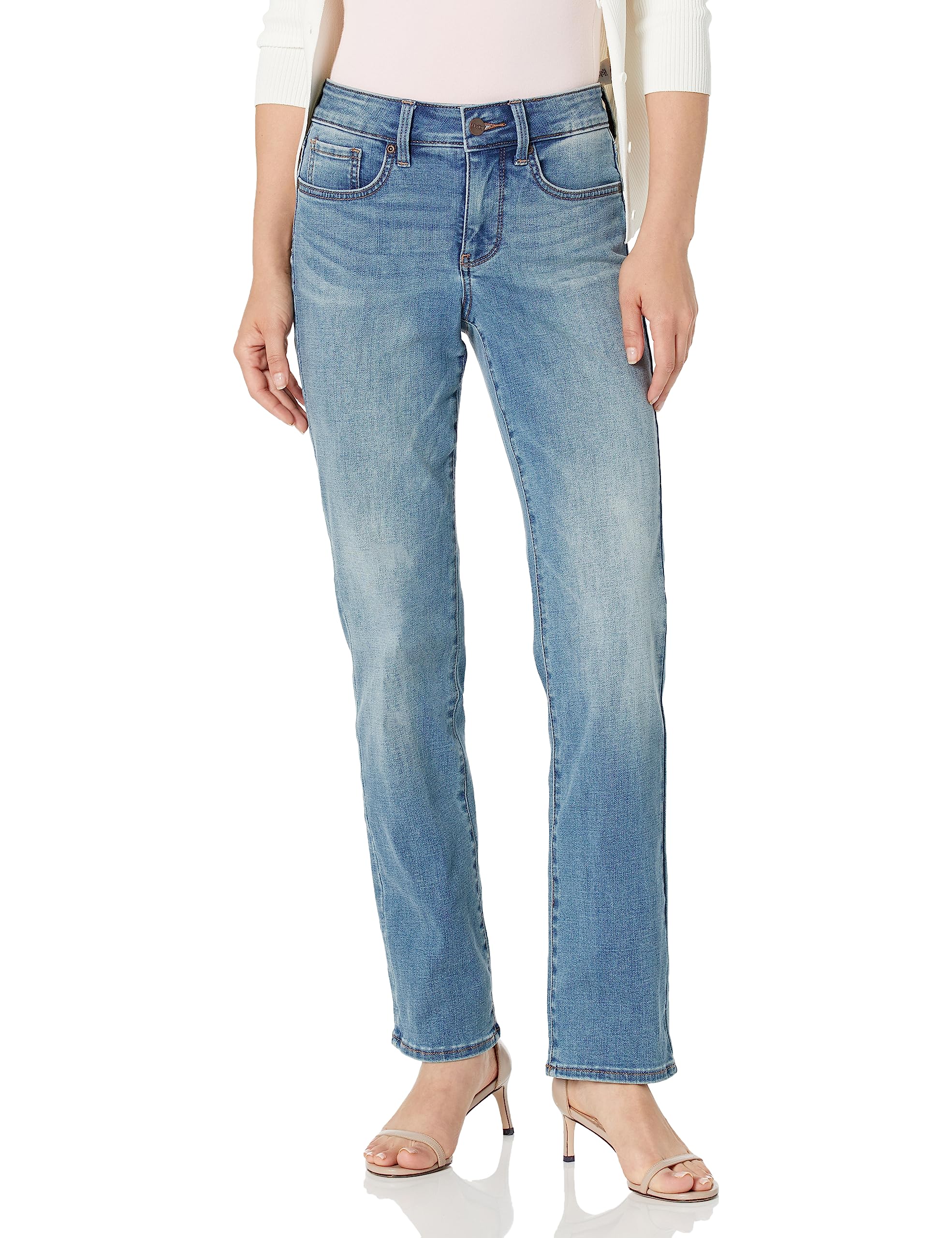 NYDJ Women's Marilyn Straight Leg Corduroy Jeans - Comfortable & Stylish for Casual Wear, Office, and Everyday Outfits