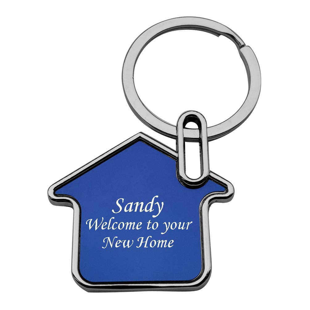 Personalized Keychain with Free Laser Engraving - Custom Name Key Ring for Men & Women - Perfect Gift for Anniversary, Birthday & Special Occasions