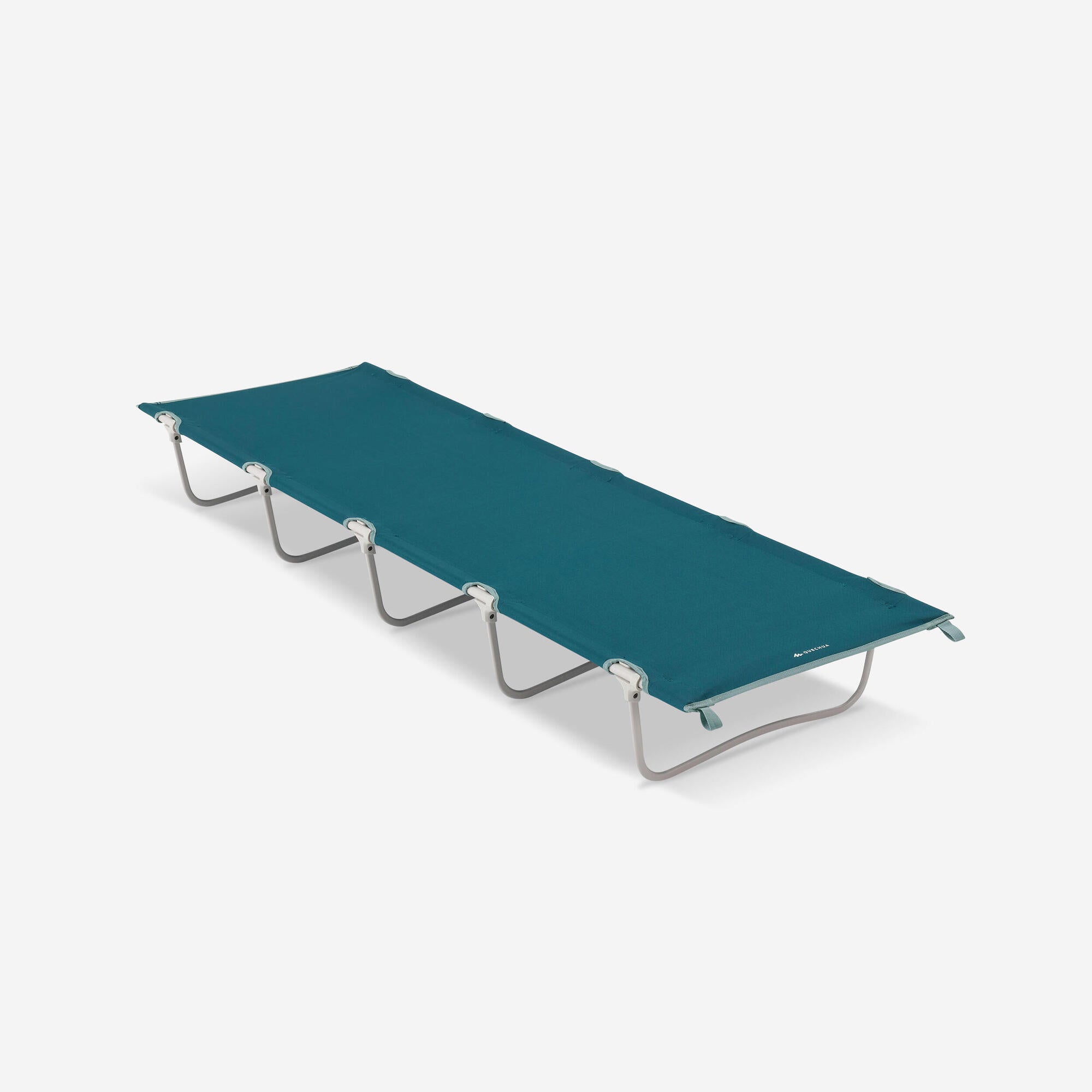 Quechua 24 Camp Bed - Portable Folding Cot for 1 Person - Lightweight & Compact for Camping, Hiking & Outdoor Adventures