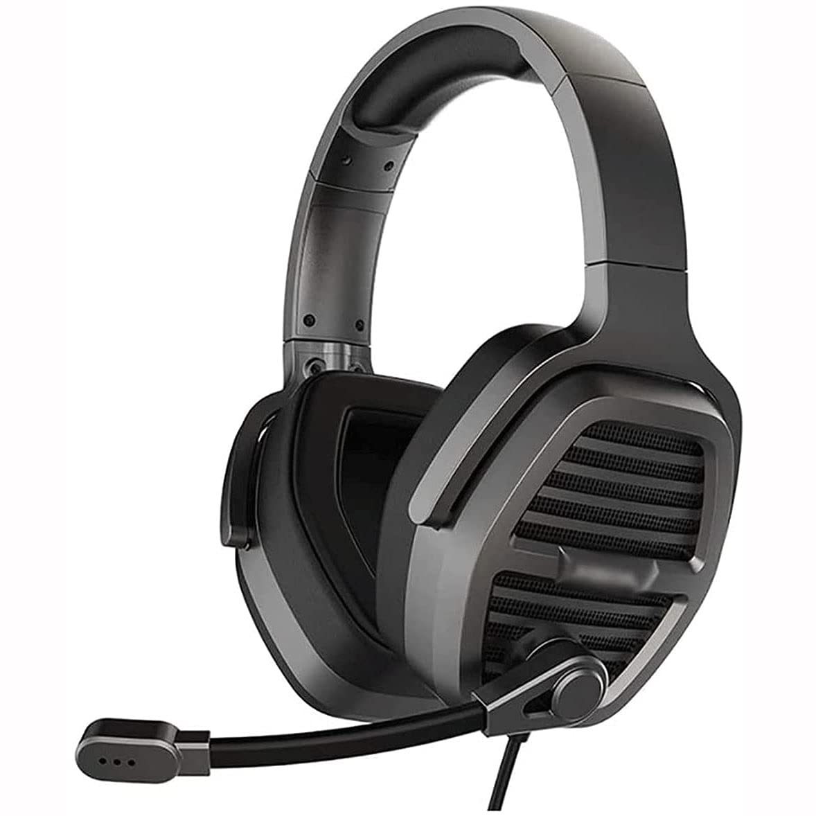 RenminRoad Gaming Headset with 7.1 Surround Sound, Memory Foam Ear Pads & Detachable Mic - Compatible with PC, PS4, Xbox One, Nintendo Switch & VR - Perfect for Competitive Gaming, Streaming & Virtual Reality