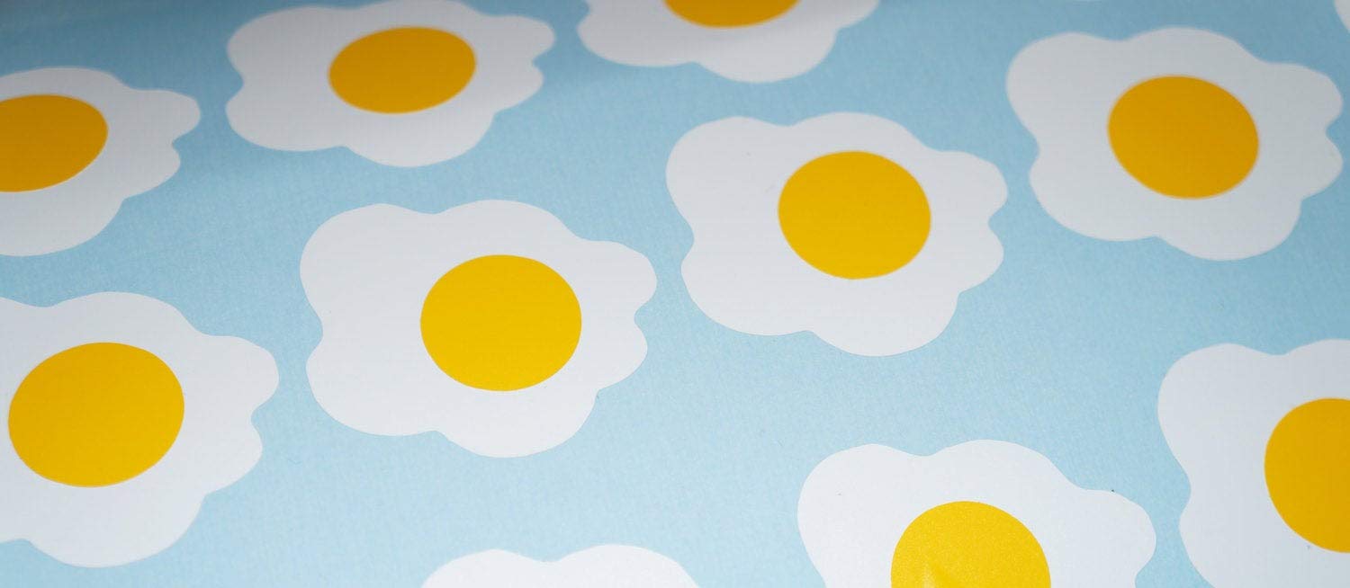 35 Pcs Easter Egg Stickers - Waterproof Vinyl Decals for Easter Invitations, Nursery Wall Decor, Kitchen Decor, Envelope Seals & Party Favors - Fun DIY Crafts for Kids & Home Decoration