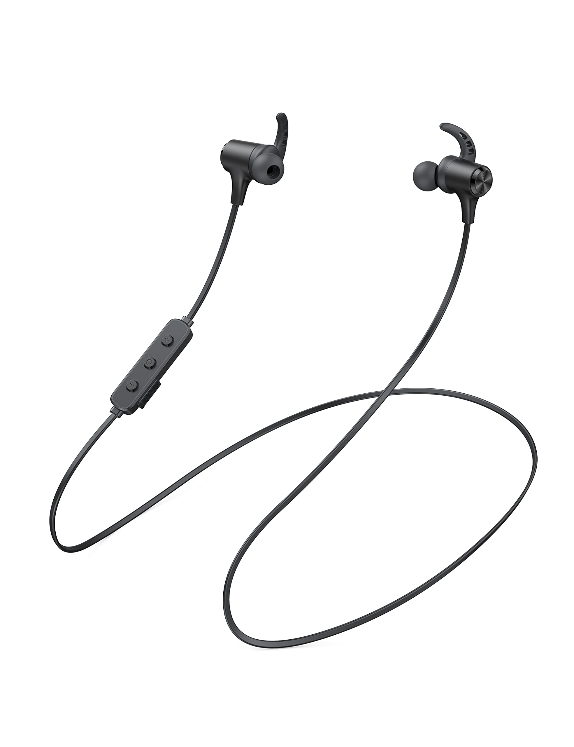 Premium Wireless Bluetooth Earbuds with 4-Mic Noise Cancelling, IPX7 Waterproof in-Ear Headphones - 36H Playtime, Lightweight Comfort for Gym/Running/Travel (Single & Twin Mode, Black) - Perfect for Workouts, Commuting & Daily Use