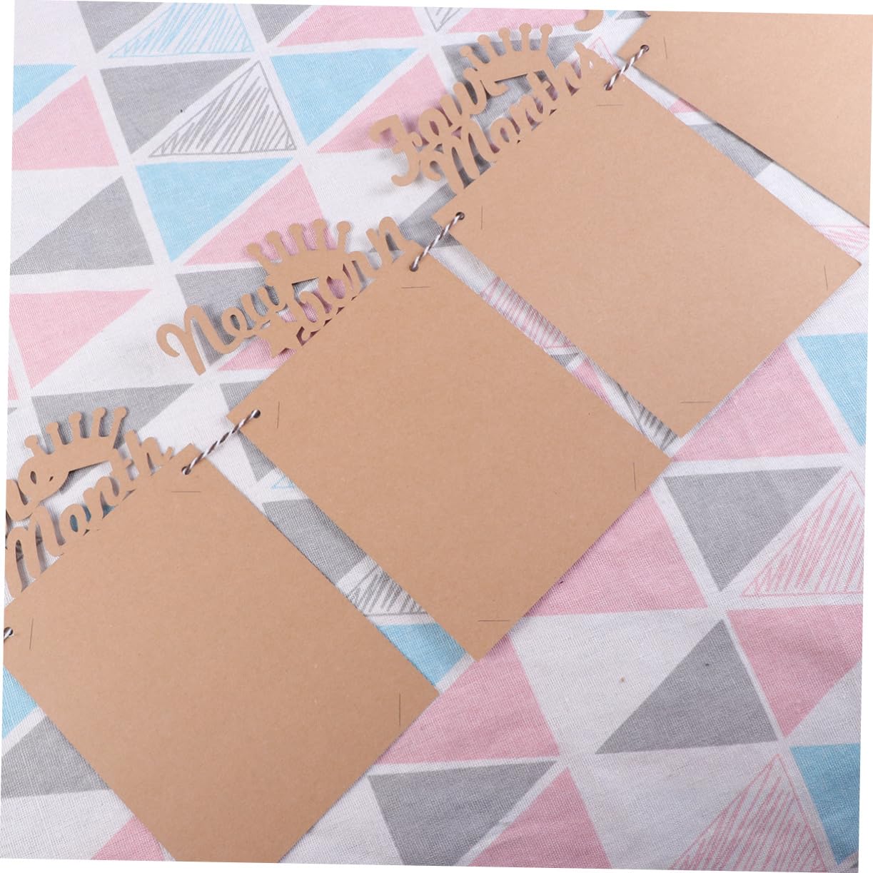 CAXUSD First Birthday Party Decorations - Custom Photo Banner & Bunting Flags for Boys and Girls | Perfect for 1st Birthday Celebrations, Baby Showers & Milestone Photos