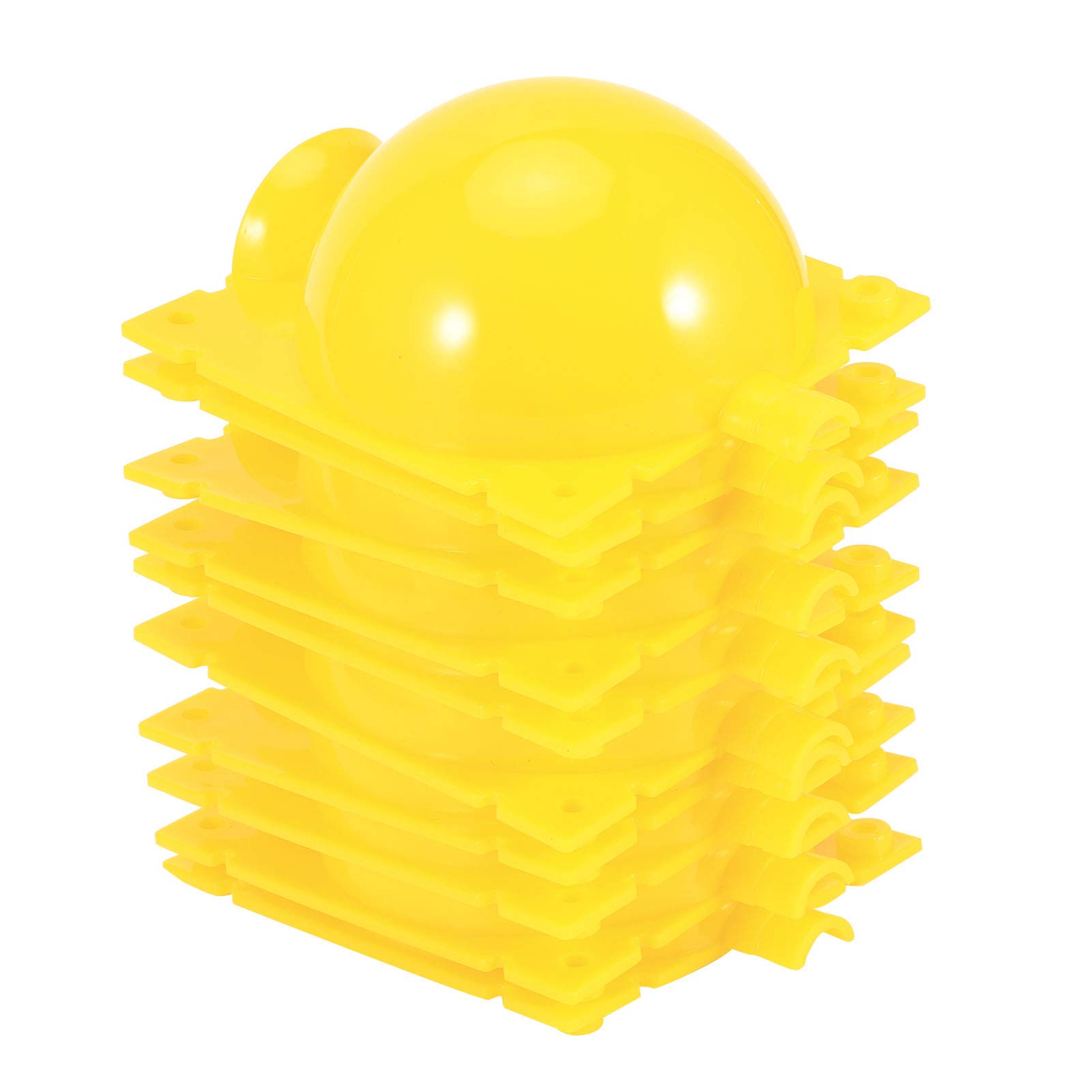 Sturdy Reusable Adjustable Plant Rooting Balls - 5 Pack Yellow Propagation Balls for Flowers & Gardening | Perfect for Indoor/Outdoor Plant Cloning & Hydroponics